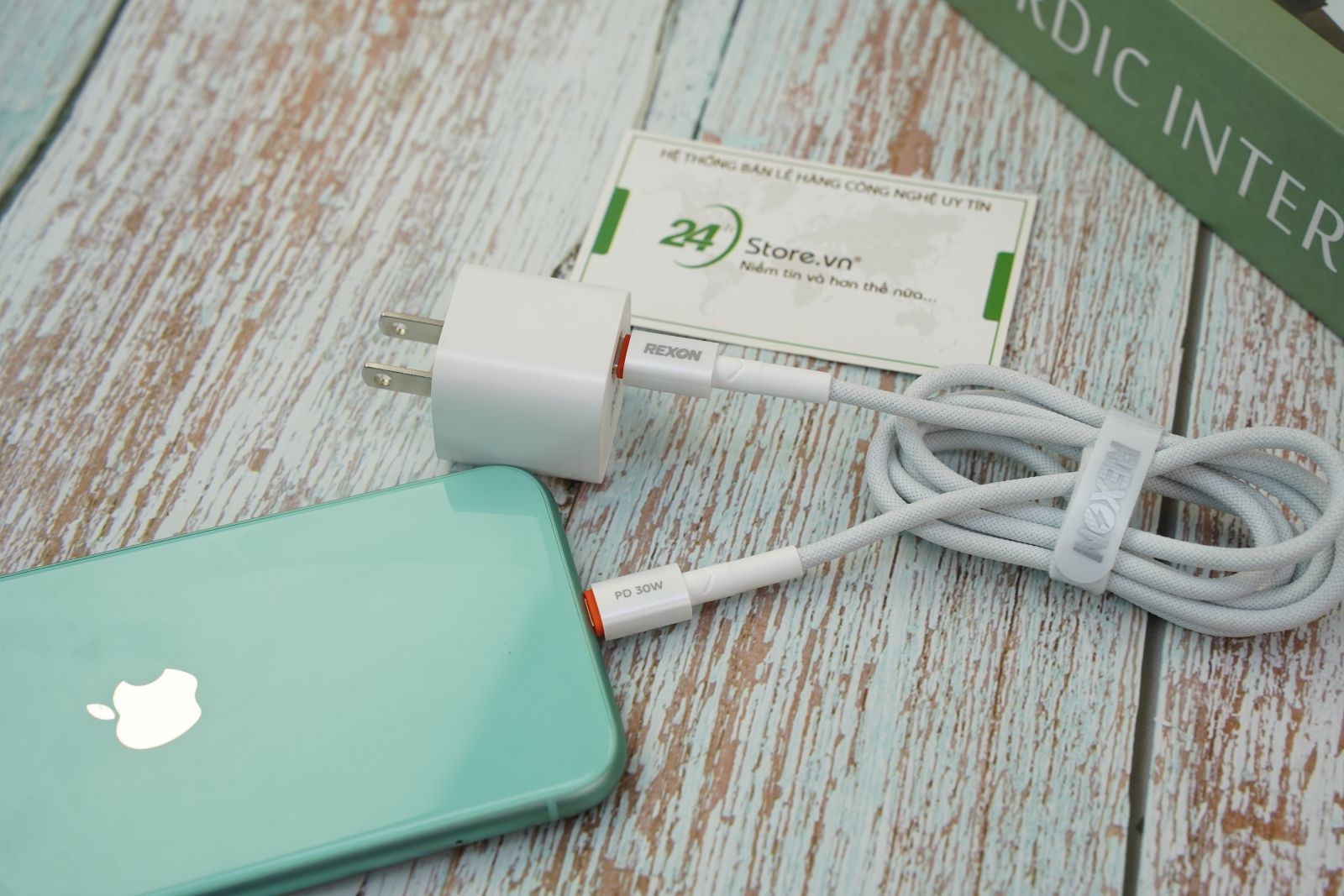 Cốc sạc Rexon USB-C 20W PD PLM353 4