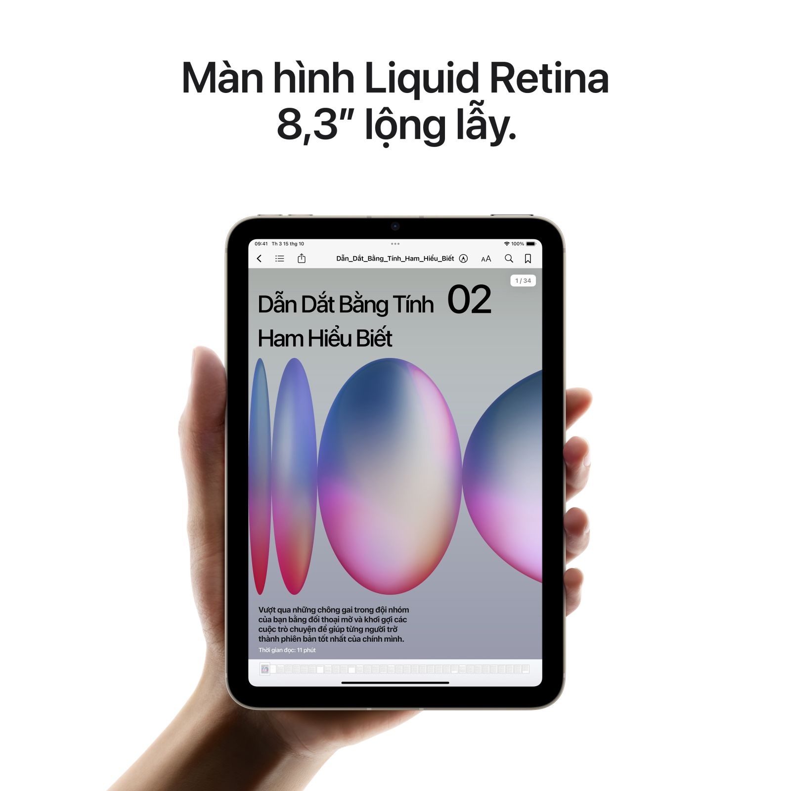 iPad Mini 7 WiFi Cellular 2024 128GB Cũ 1