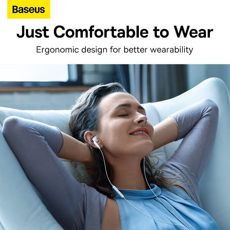 Tai nghe có dây Baseus Encok C18