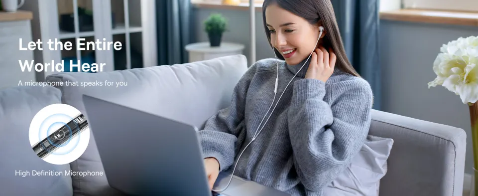 Tai nghe có dây Baseus Encok C18