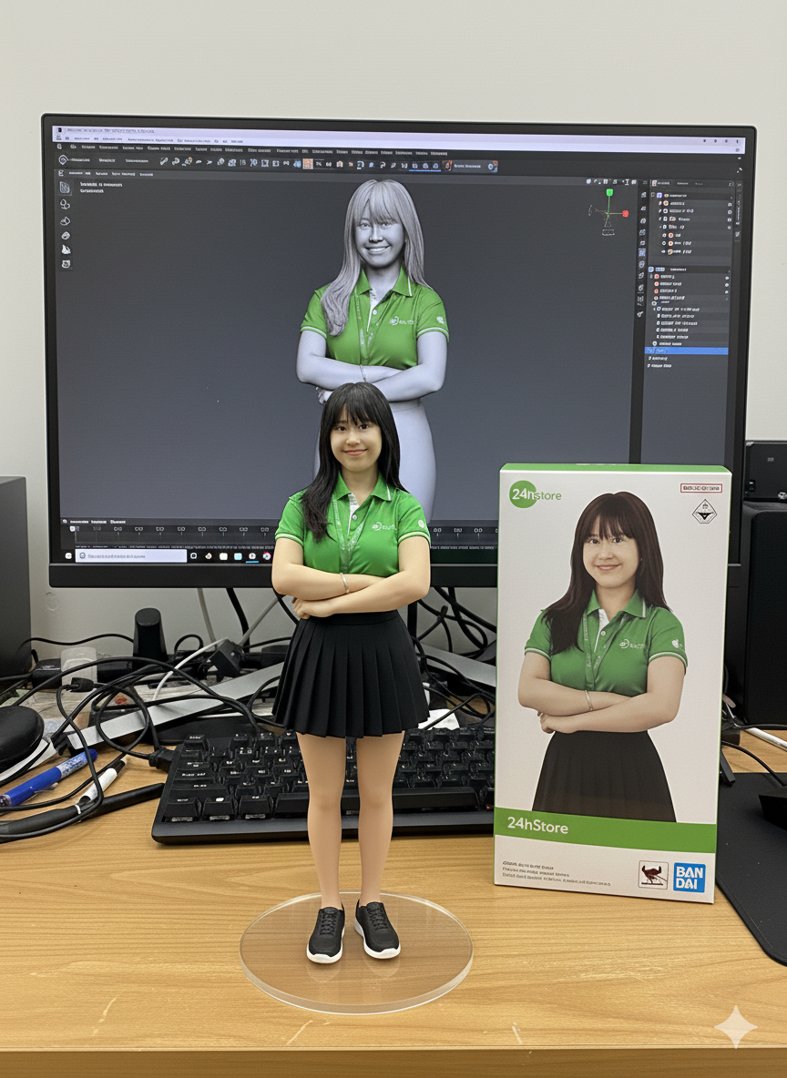 Vì sao trend ảnh mô hình đồ chơi 3D bằng AI lại hot?