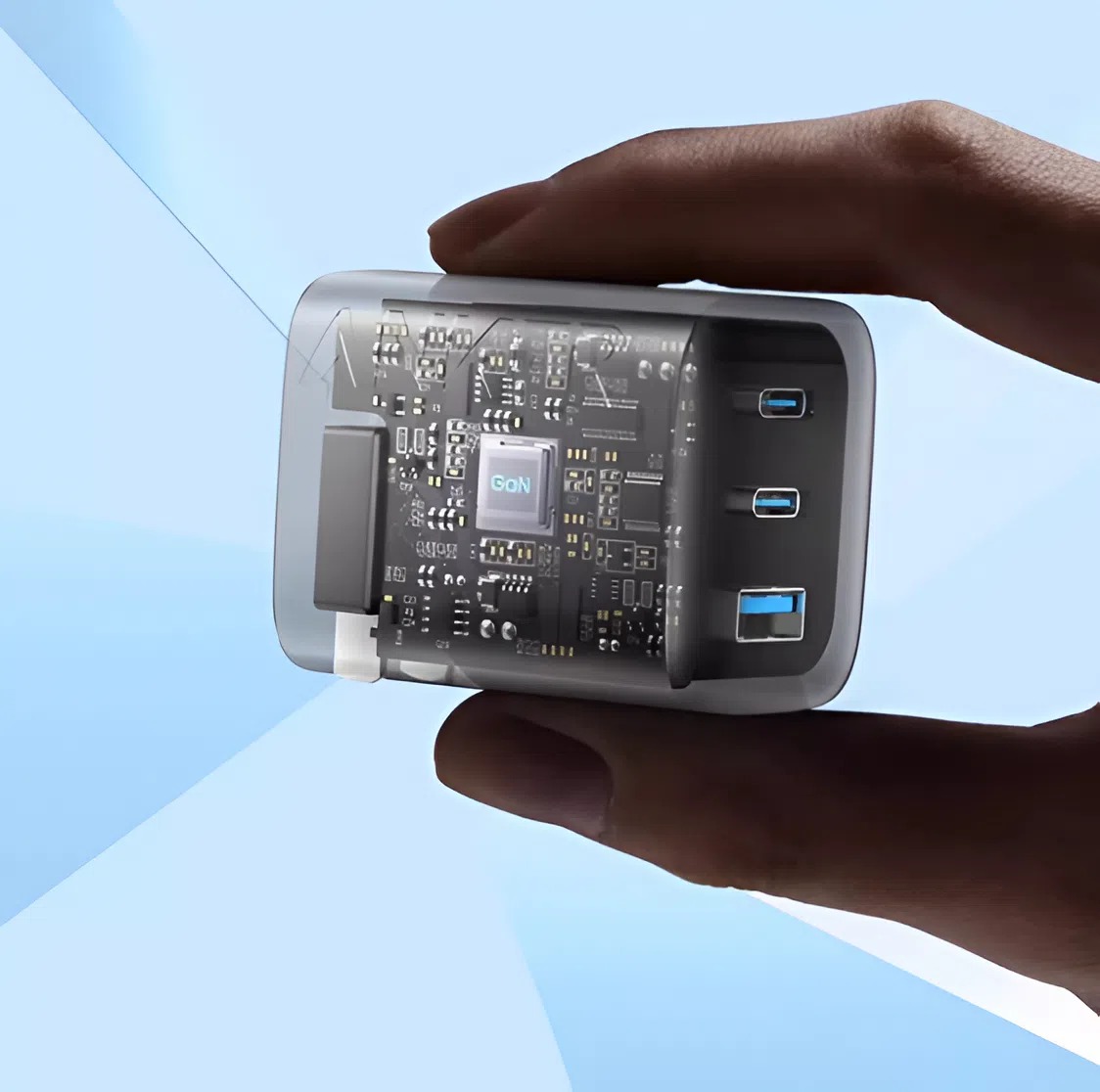 Cốc sạc Anker 336 3 cổng 2C1A 67W A2674 Cốc sạc Anker 336 3 cổng 2C1A 67W A2674