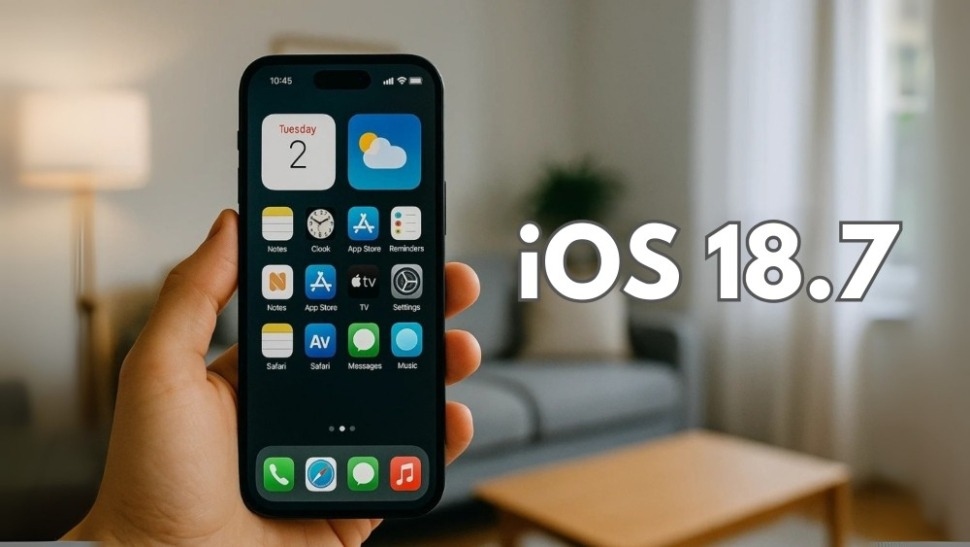 1. Thiết bị được hỗ trợ iOS 18.7 và iPadOS 18.7