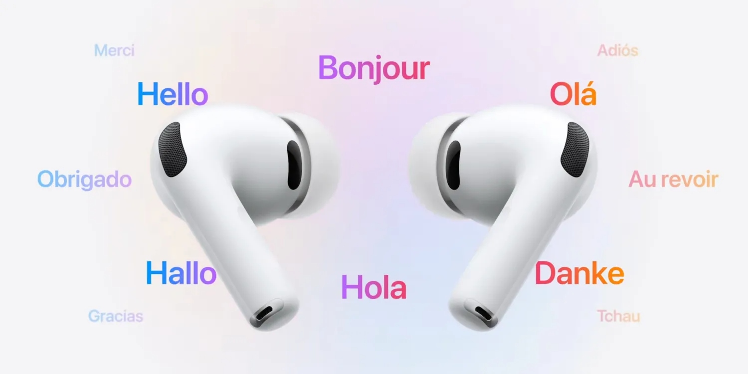 1.3. AirPods Live Translation mở rộng ngôn ngữ mới