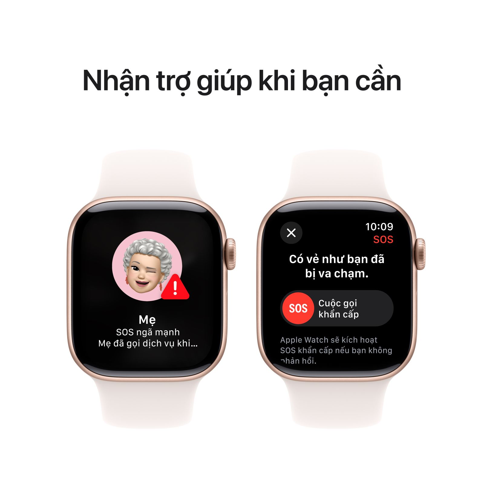 4.6. Tính năng theo dõi lượng oxy trong máu (SpO2) trên Apple Watch Series 10 - 42mm - GPS - mặt nhôm, dây cao su Size S/M Cũ chính hãng