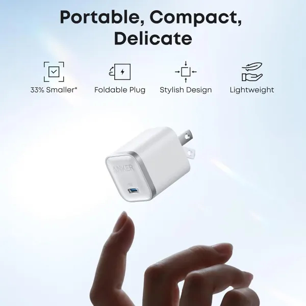 Cốc sạc Anker Nano 1C 45W A2692 1 Cốc sạc Anker Nano 1C 45W A2692 1