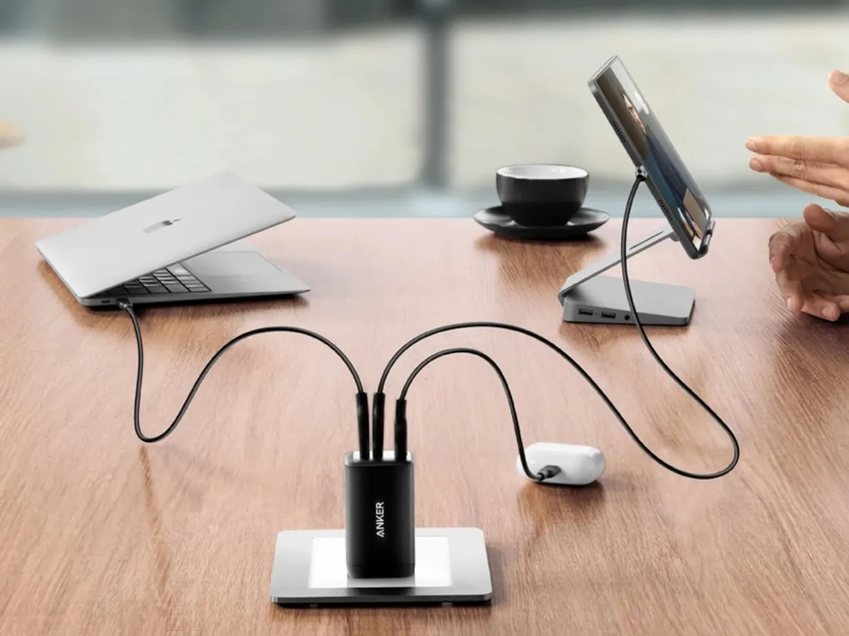 Cốc sạc Anker PowerPort III 3 cổng 65W A2667 1