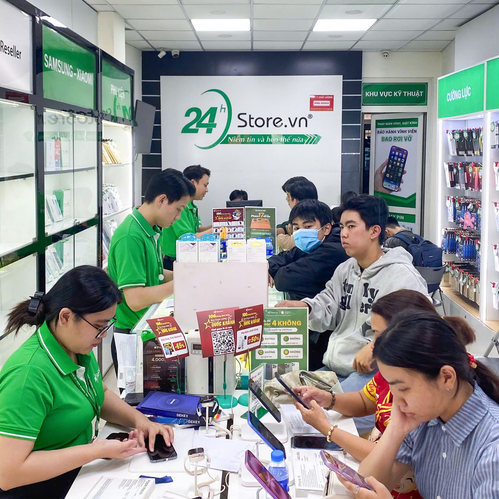 Cáp sạc nhanh Anker 2 in 1 Type-C to Type-C 140W Nylon 1.2M A8895H11 5