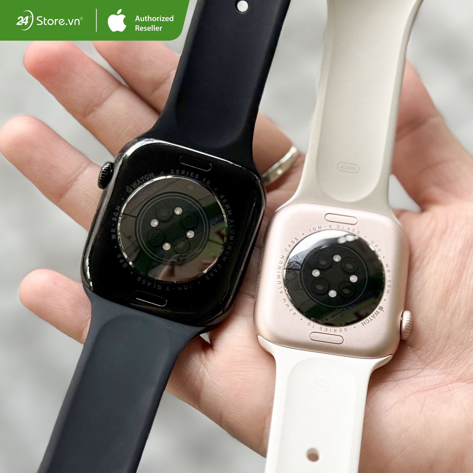 1. Vì sao nên chọn Apple Watch Series 10 - 46mm - GPS - mặt nhôm, dây cao su Size S/M Cũ chính hãng?
