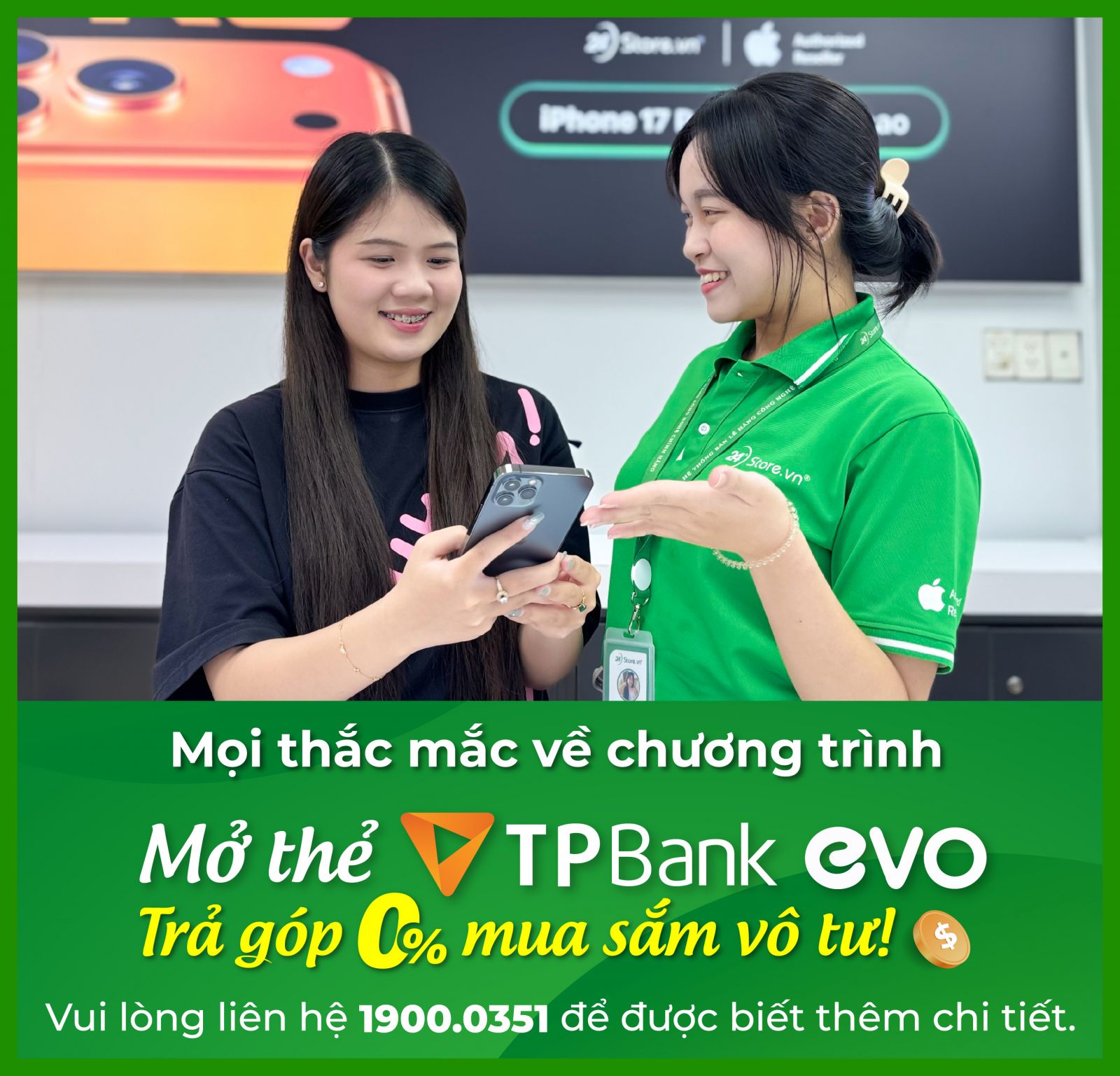 Mở thẻ TPBank EVO: Trả góp 0%, mua sắm vô tư! Mở thẻ TPBank EVO: Trả góp 0%, mua sắm vô tư!