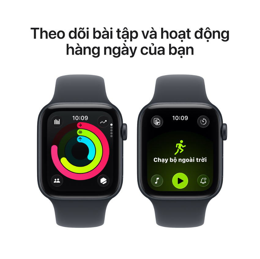 Những cải tiến nổi bật trên Apple Watch SE 3 2025 44mm GPS - Viền Nhôm, Dây Đeo Thể Thao Size S/M