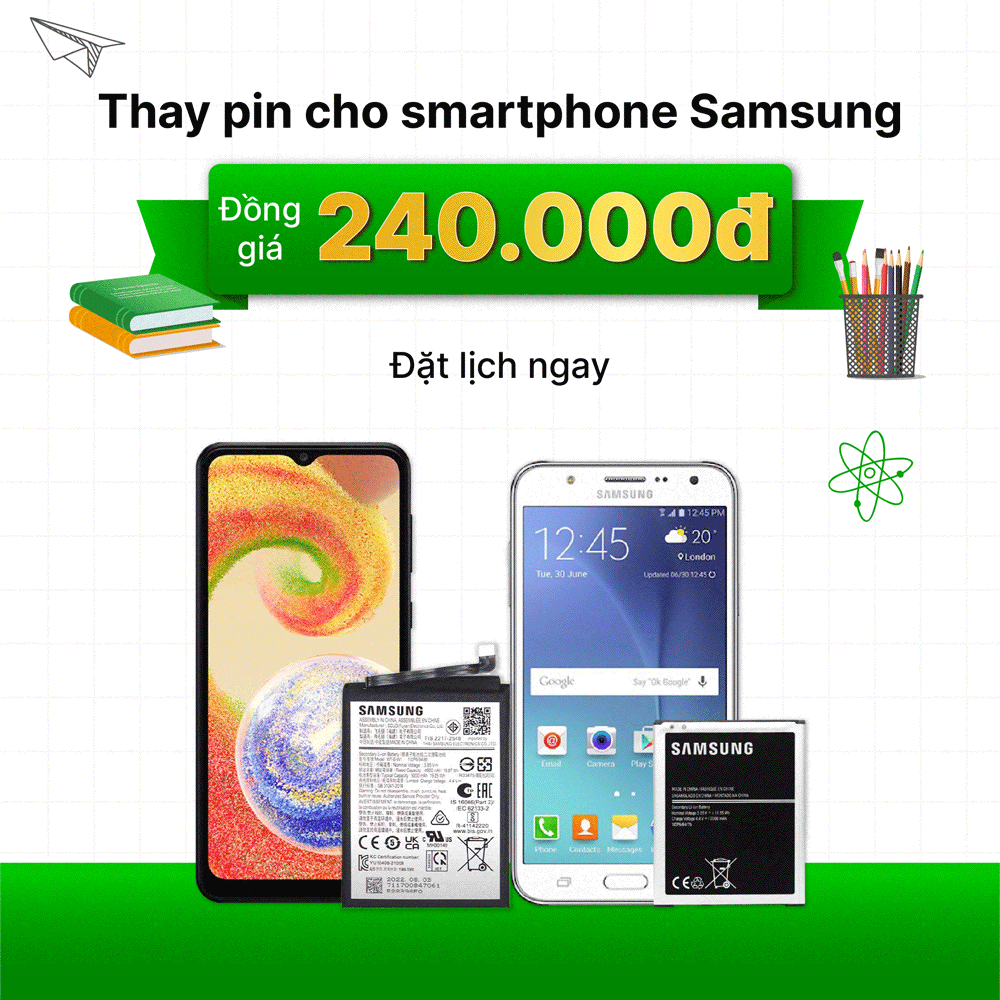 thay pin samsung 240 ngàn