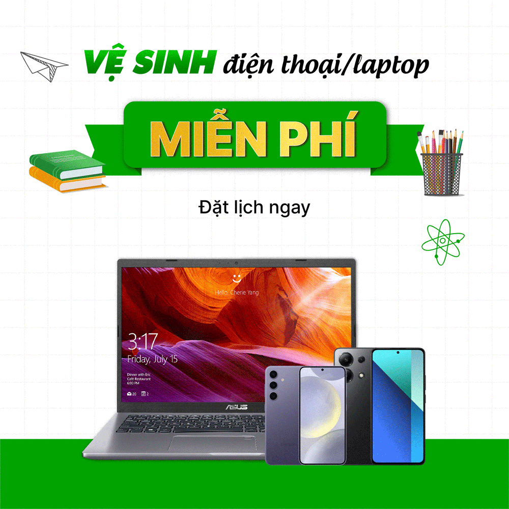 vệ sinh miễn phí