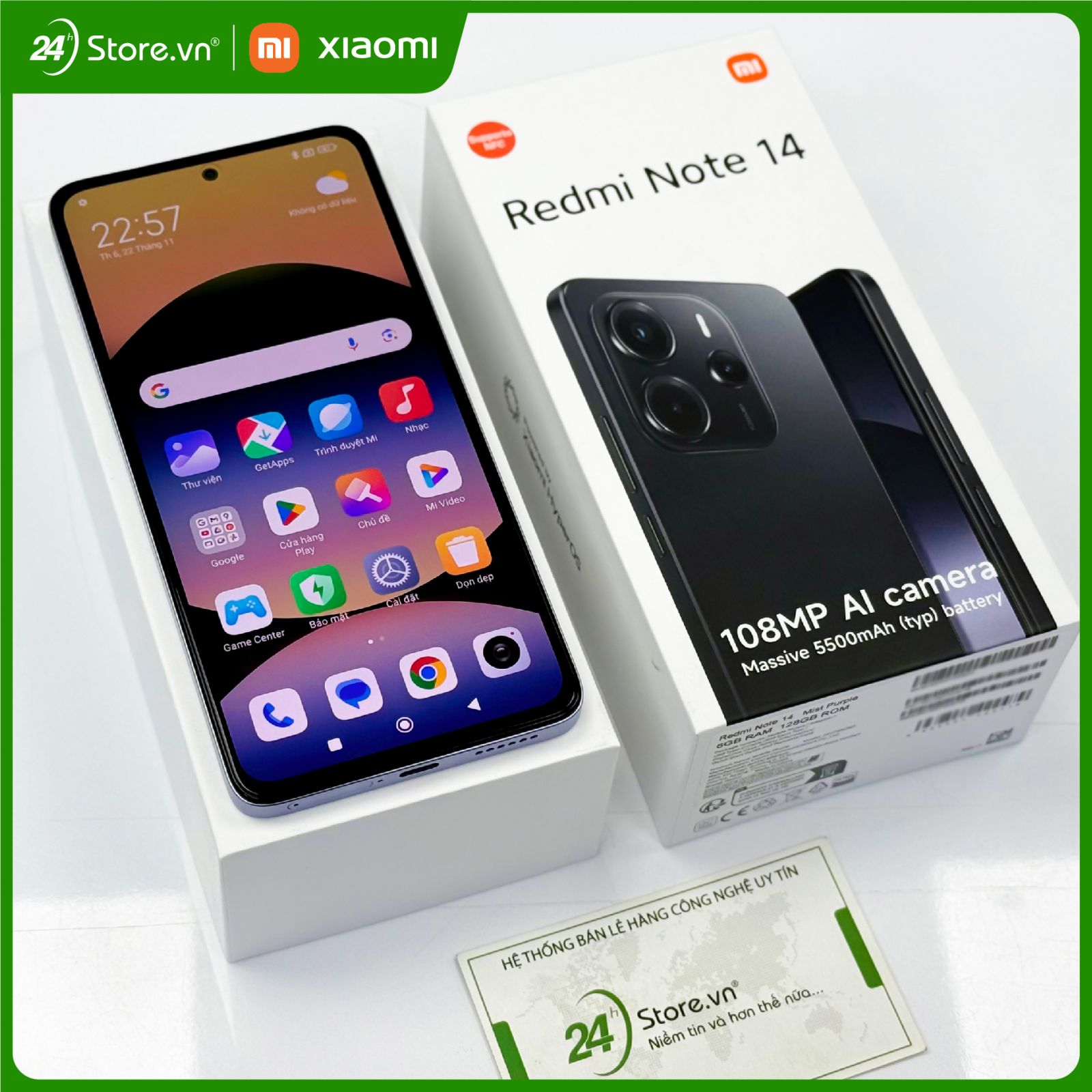 Xiaomi Redmi Note 14 6GB/128GB Cũ 4 Xiaomi Redmi Note 14 6GB/128GB Cũ 4