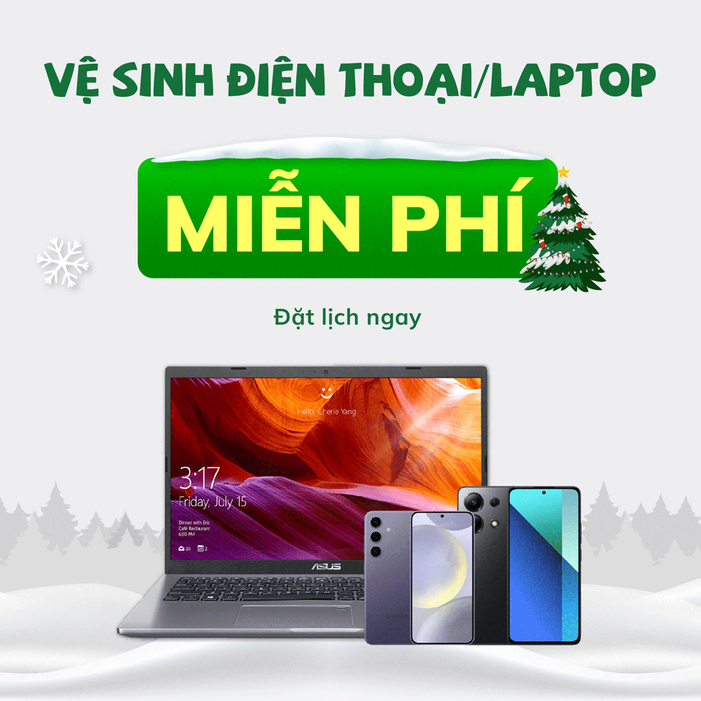 vệ sinh miễn phí