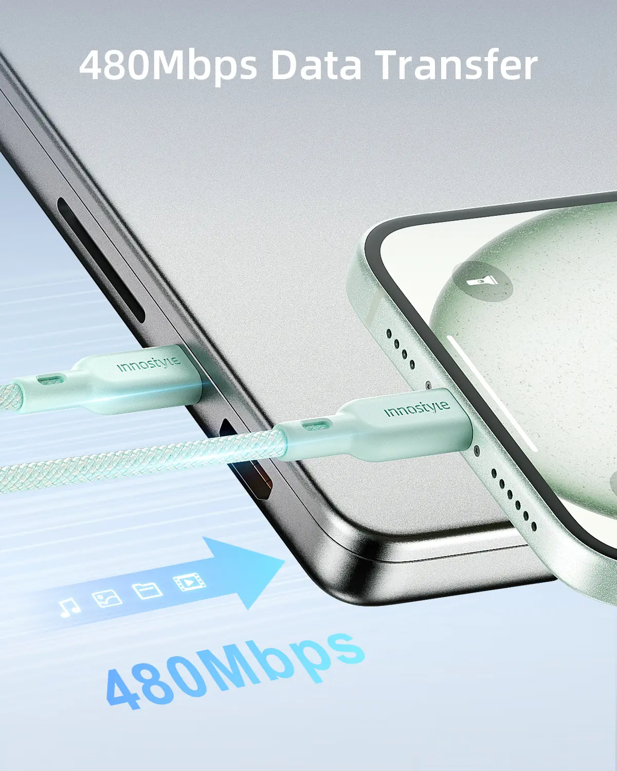 Truyền dữ liệu và sạc nhanh chóng