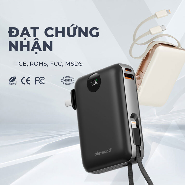 Sạc dự phòng StarGO Star X1 10.000mAh 22.5W