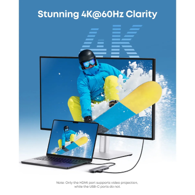 HUB Anker 7 trong 1 USB-C A83D2