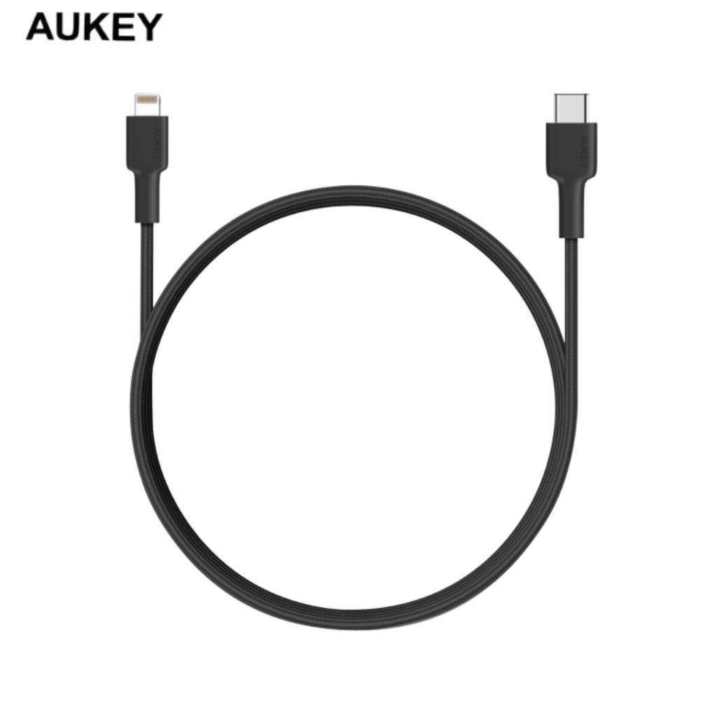 Cáp sạc Aukey USB-C to Lightning MFi CB-CL5 1.2M
