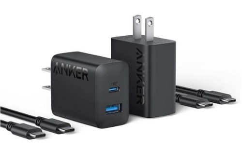 Cốc sạc Anker 312 2 cổng 1C1A 20W B2348 (kèm cáp USB-C) 4