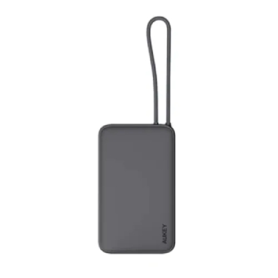 Sạc dự phòng Aukey PB-Y53 Spark Sling 10000mAh 15W kèm cáp USB-C