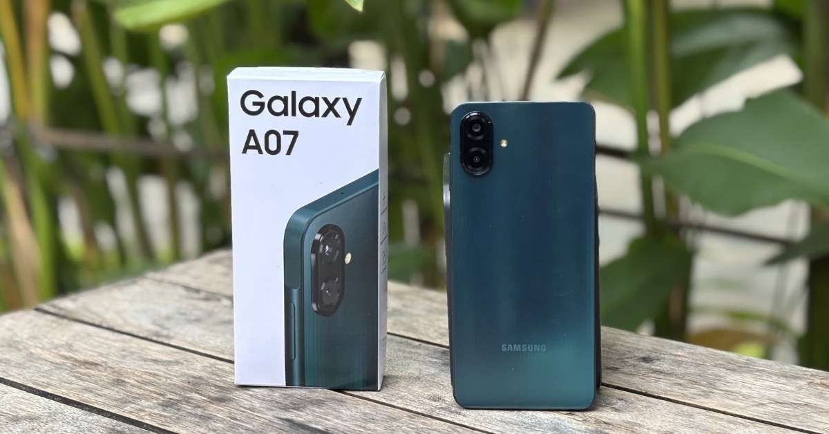 5.1 Thiết kế gọn nhẹ, màu sắc đa dạng của Samsung Galaxy A07 4GB/128GB Cũ
