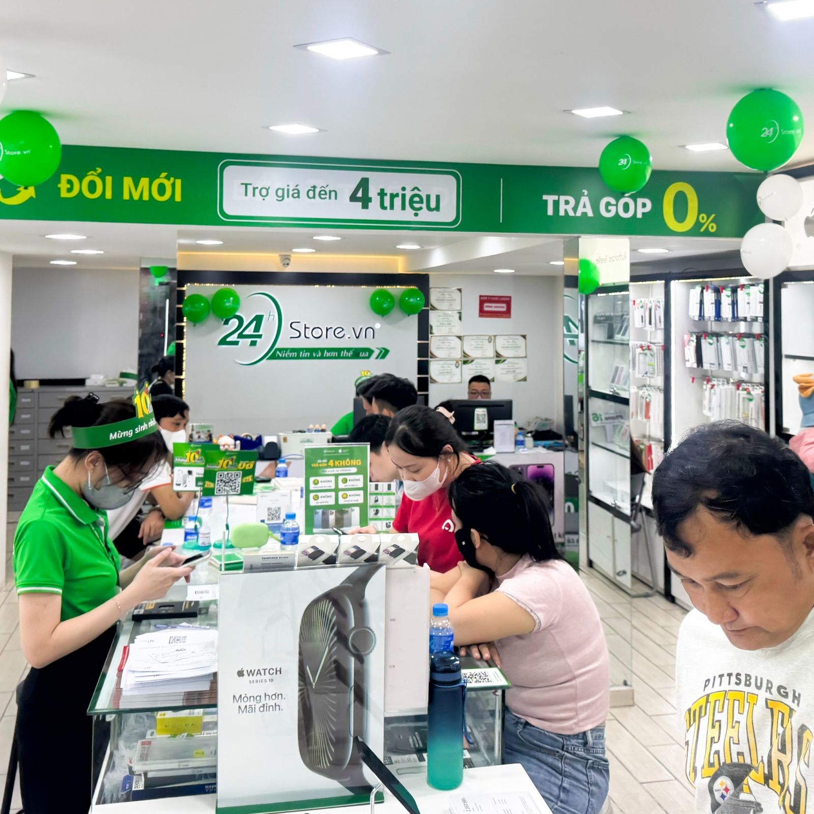 7. Vì sao nên mua Samsung Galaxy A07 4GB/128GB Cũ tại 24hStore?