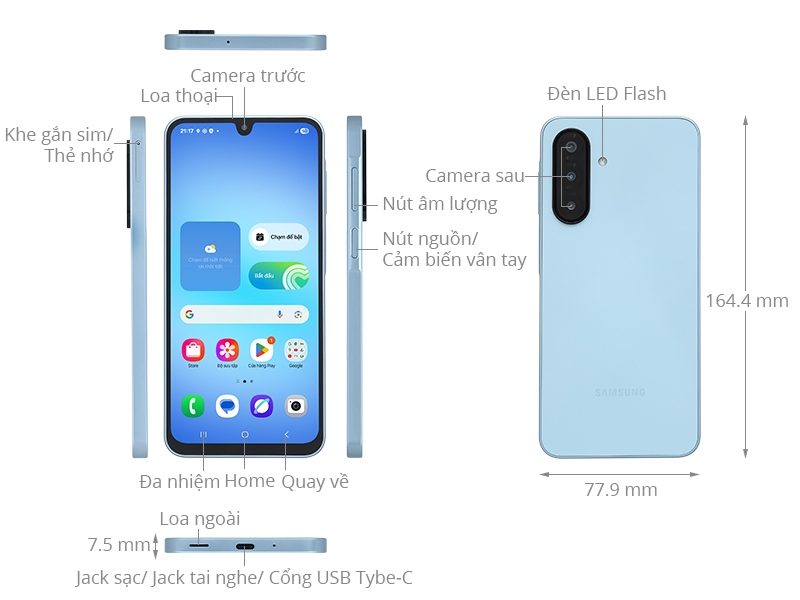 1.2. Kiểm tra ngoại hình máy