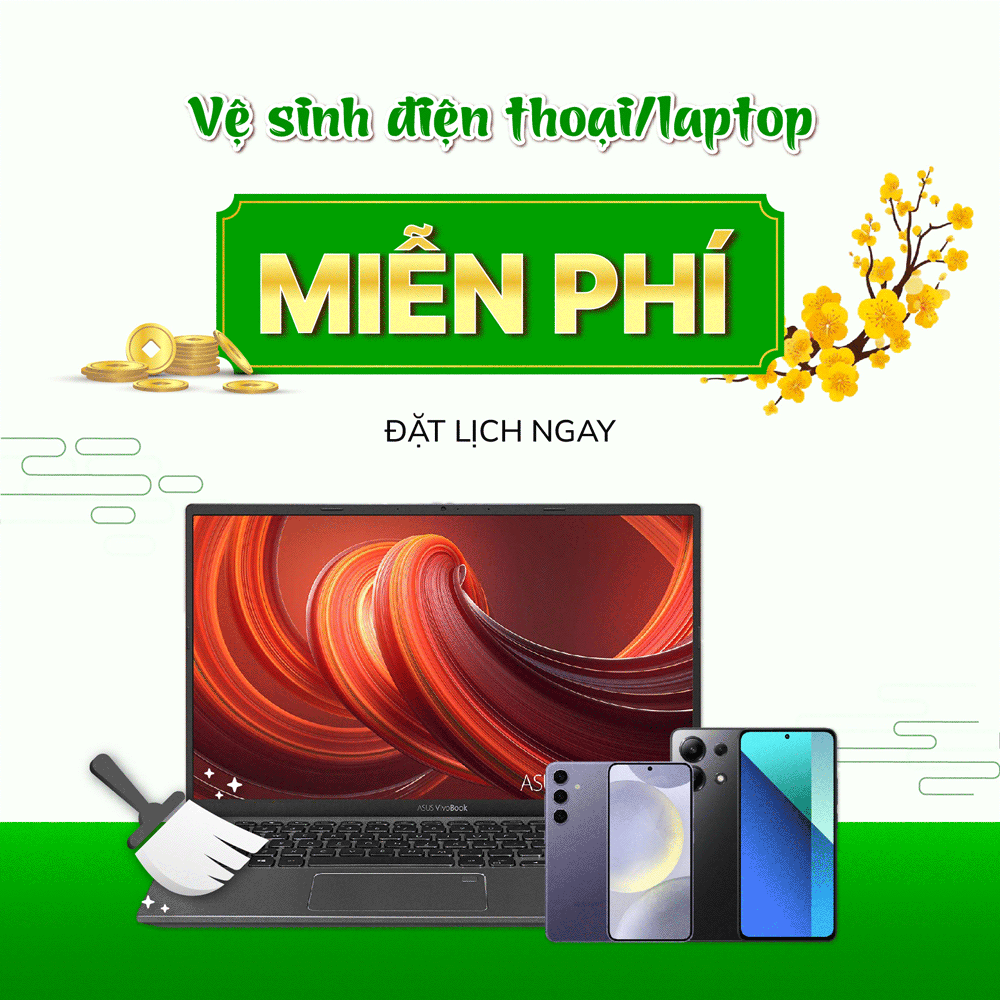 vệ sinh miễn phí