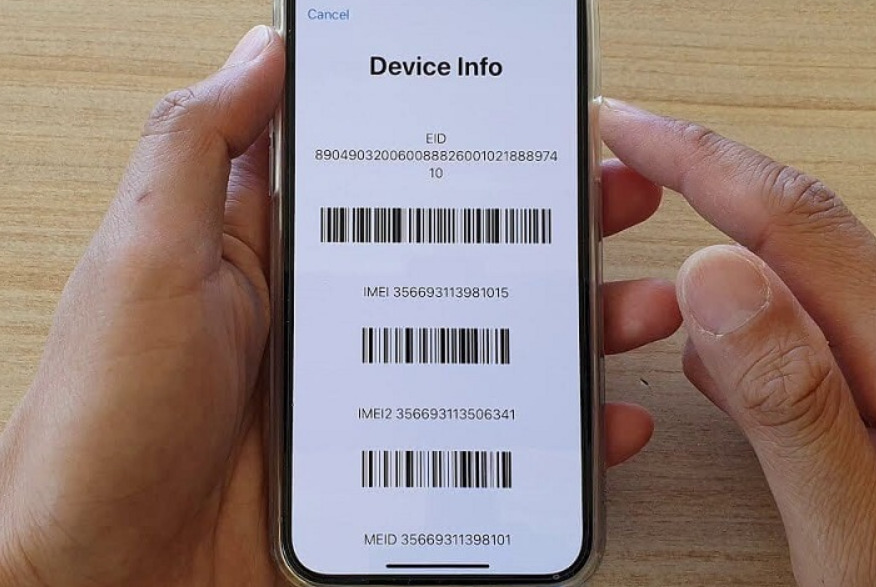 Sửa lỗi kh&ocirc;ng IMEI iPhone 17 Pro