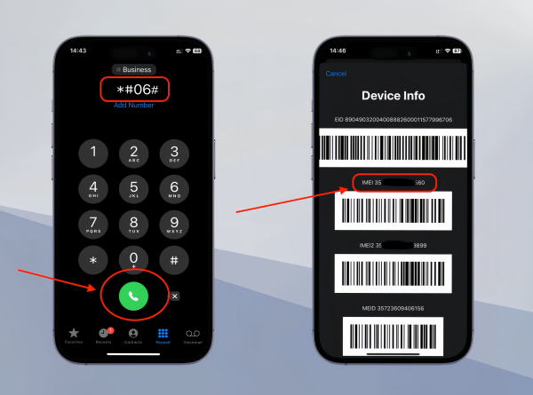 Sửa lỗi kh&ocirc;ng IMEI iPhone 17 Pro