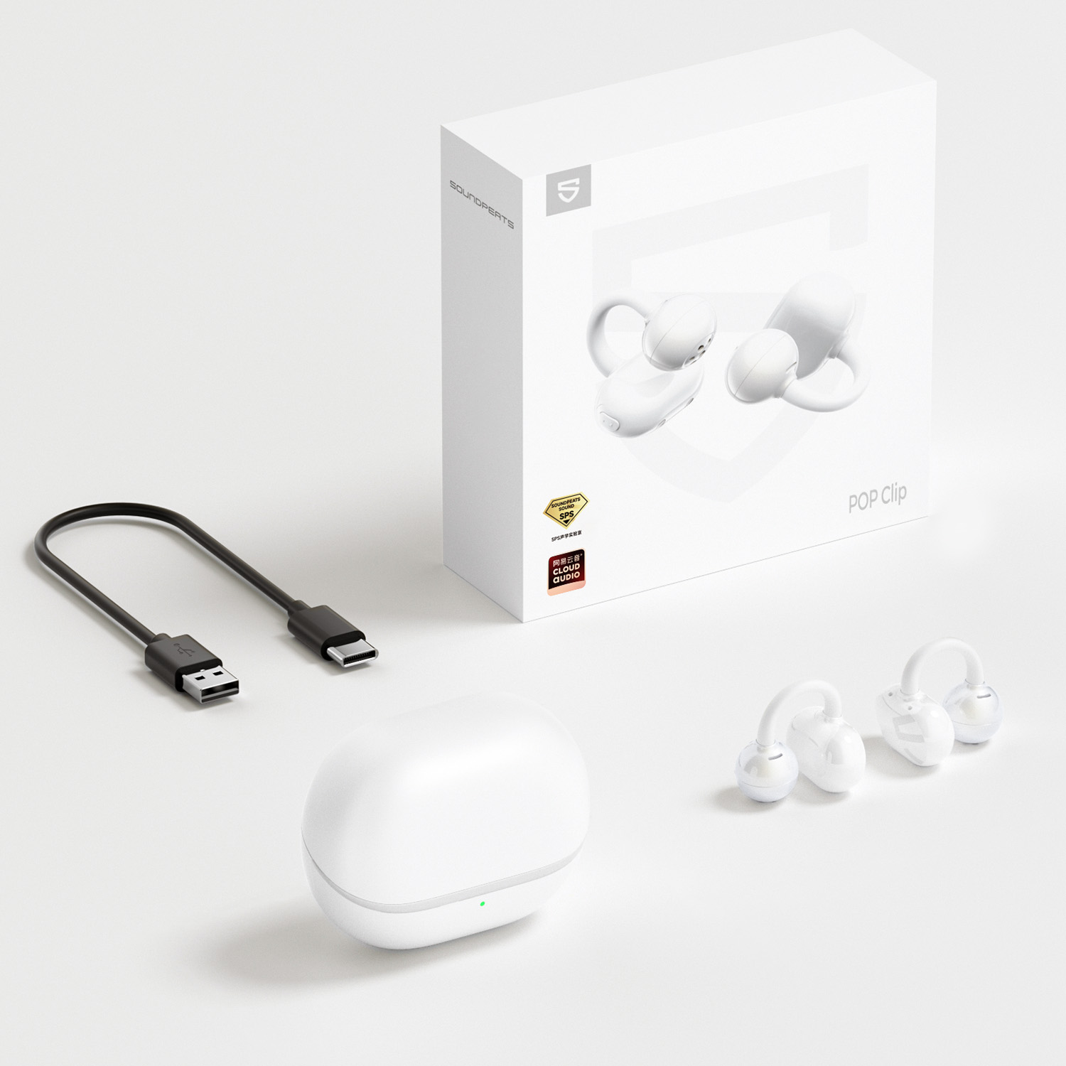 Tai nghe Bluetooth thể thao SoundPEATS POP Clip Tai nghe Bluetooth thể thao SoundPEATS POP Clip