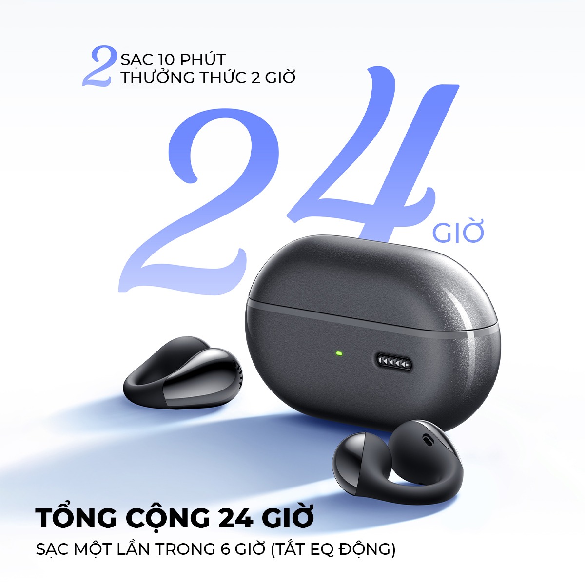 Tai nghe Bluetooth thể thao SoundPEATS Pearlclip Pro Tai nghe Bluetooth thể thao SoundPEATS Pearlclip Pro