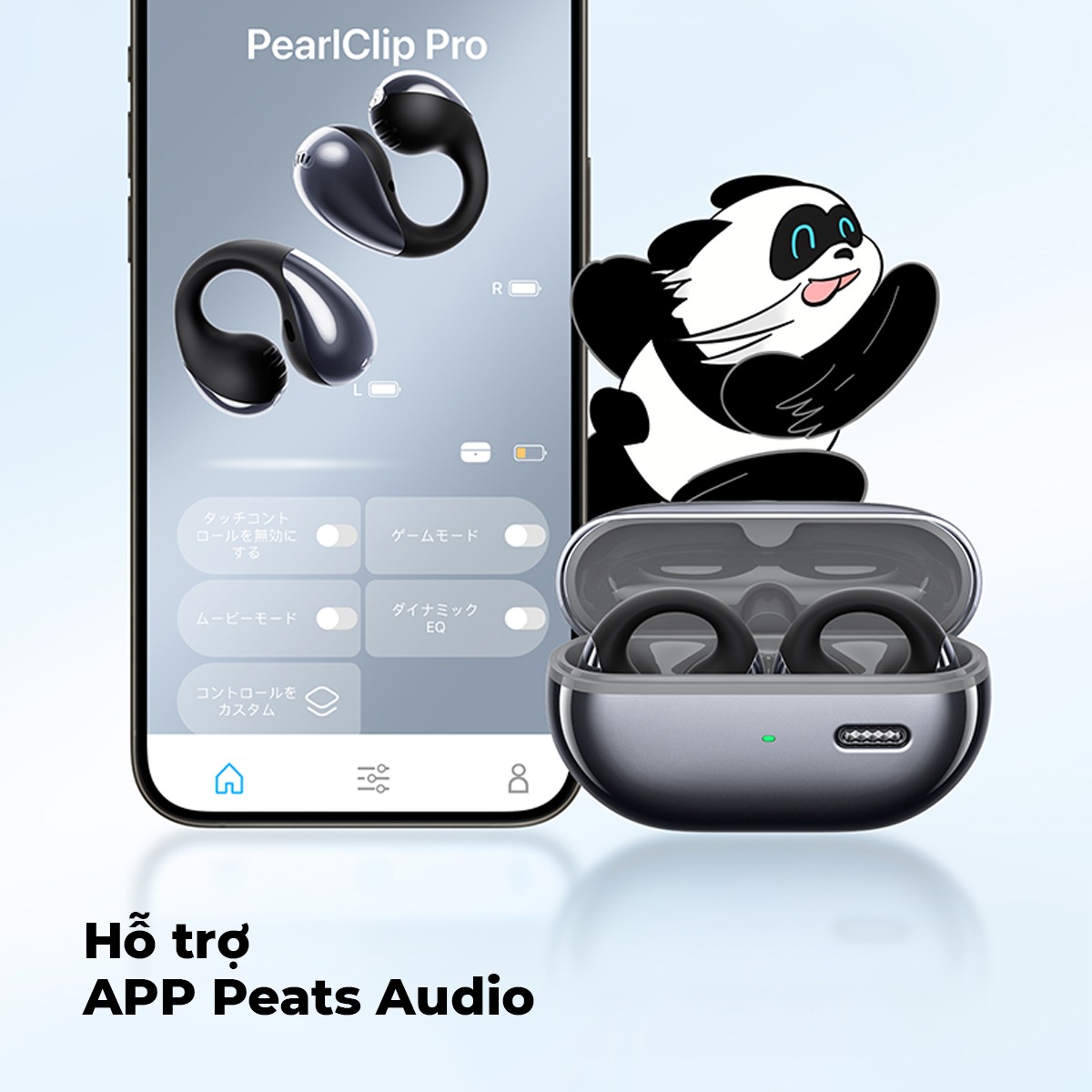Tai nghe Bluetooth thể thao SoundPEATS Pearlclip Pro Tai nghe Bluetooth thể thao SoundPEATS Pearlclip Pro
