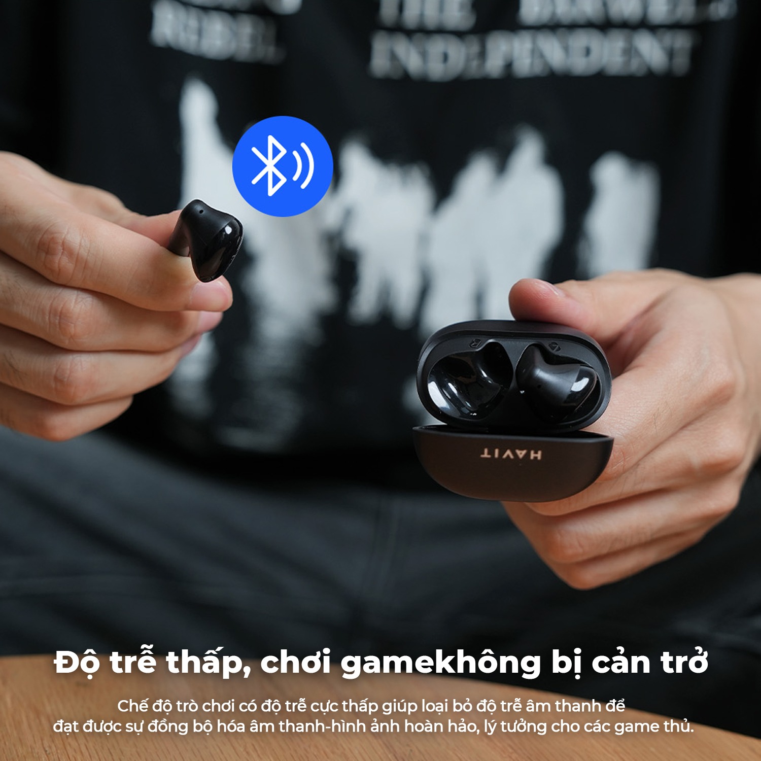 Tai nghe Bluetooth True Wireless Havit LIFE 04T Tai nghe Bluetooth True Wireless Havit LIFE 04T