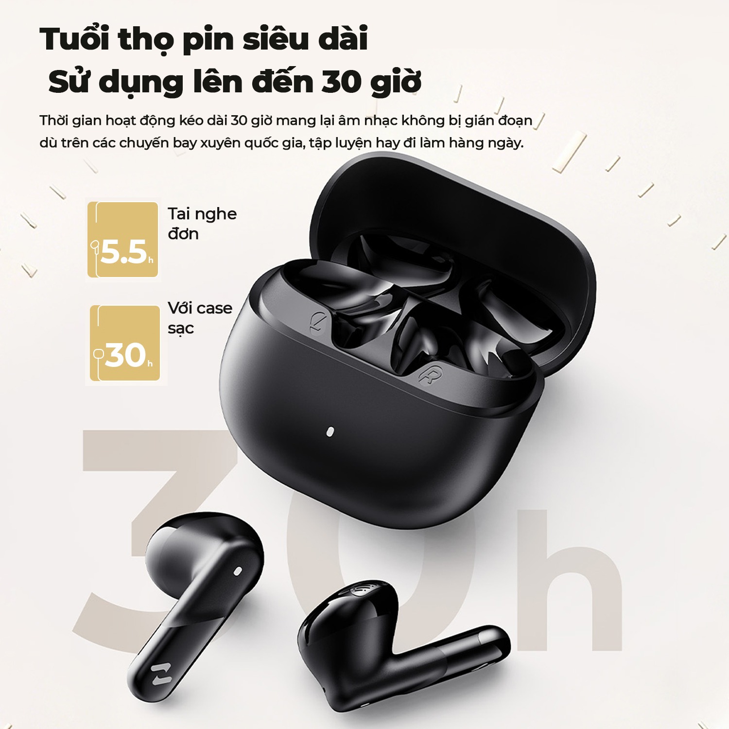 Tai nghe Bluetooth True Wireless Havit LIFE 04T Tai nghe Bluetooth True Wireless Havit LIFE 04T