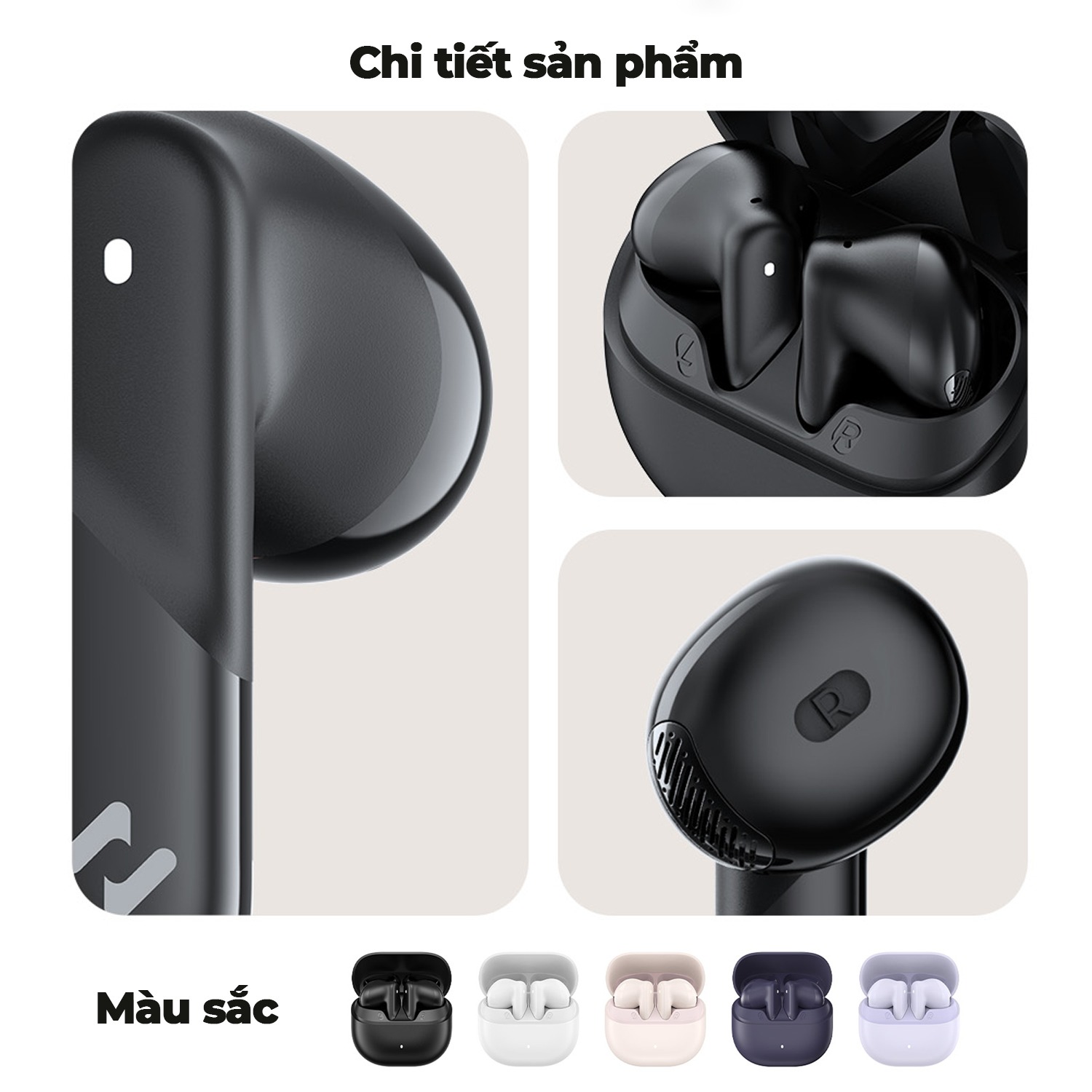 Tai nghe Bluetooth True Wireless Havit LIFE 04T Tai nghe Bluetooth True Wireless Havit LIFE 04T