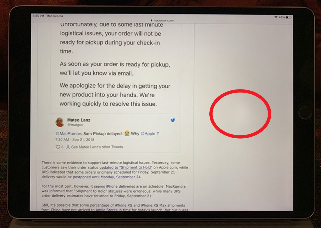 Thay m&agrave;n h&igrave;nh iPad Pro 10.5 2017 3G (A1709, A1852)