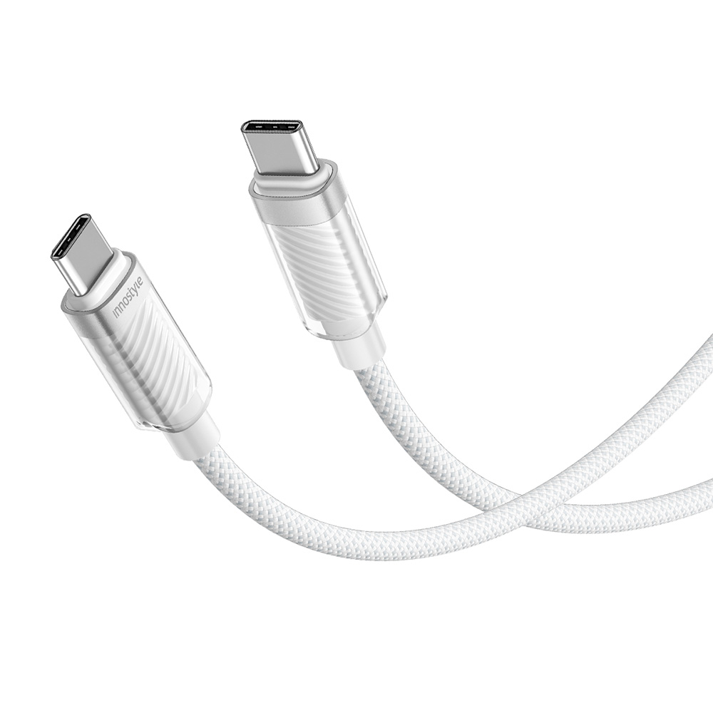 Cáp Innostyle CrystalShine USB-C to C 1.5M 60W 