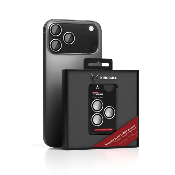 Dán cường lực camera iPhone 17 Pro/ 17 Pro Max Mipow Kingbull