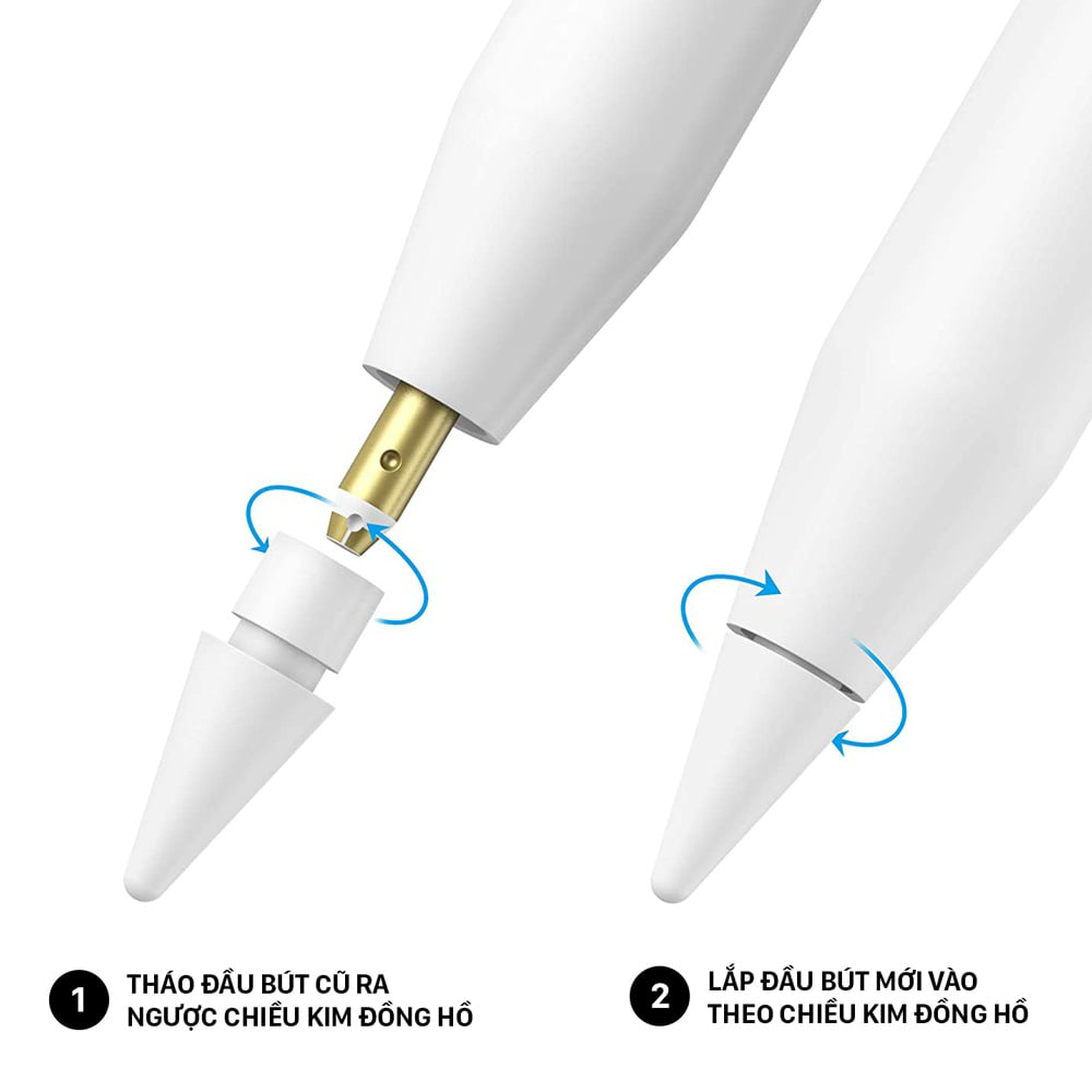 Đầu bút Apple Pencil - Hộp 4 cái | Chính hãng Apple Việt Nam 1