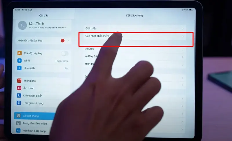 Thay pin iPad Air 11 inch M3