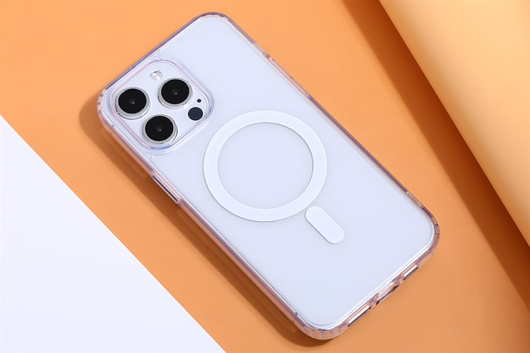 Ốp lưng iPhone 15 Pro Mipow hỗ trợ sạc MagSafe 3