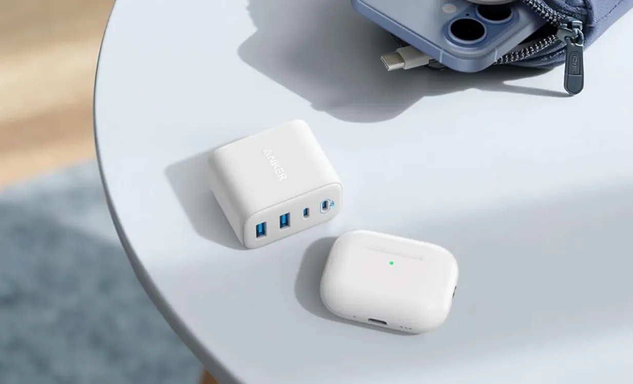 Cốc sạc Anker Zolo 2C2A 50W A121E 2 Cốc sạc Anker Zolo 2C2A 50W A121E 2