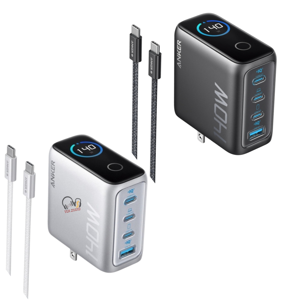 Sạc Anker Zolo 3C1A 140W kèm cáp USB-C B2697 2