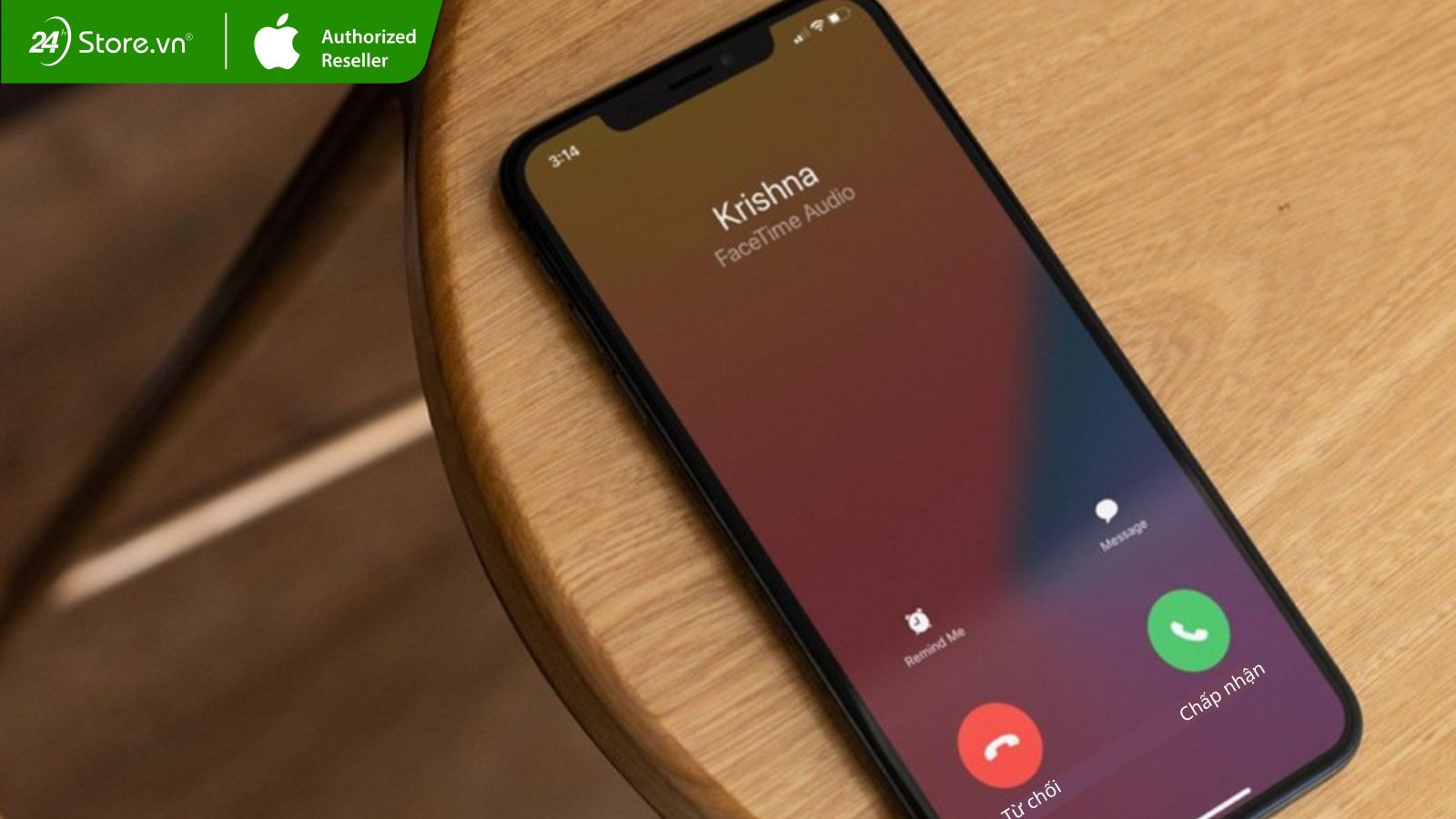 Vậy tại sao iPhone không hiển thị nút từ chối khi màn hình bị khóa?