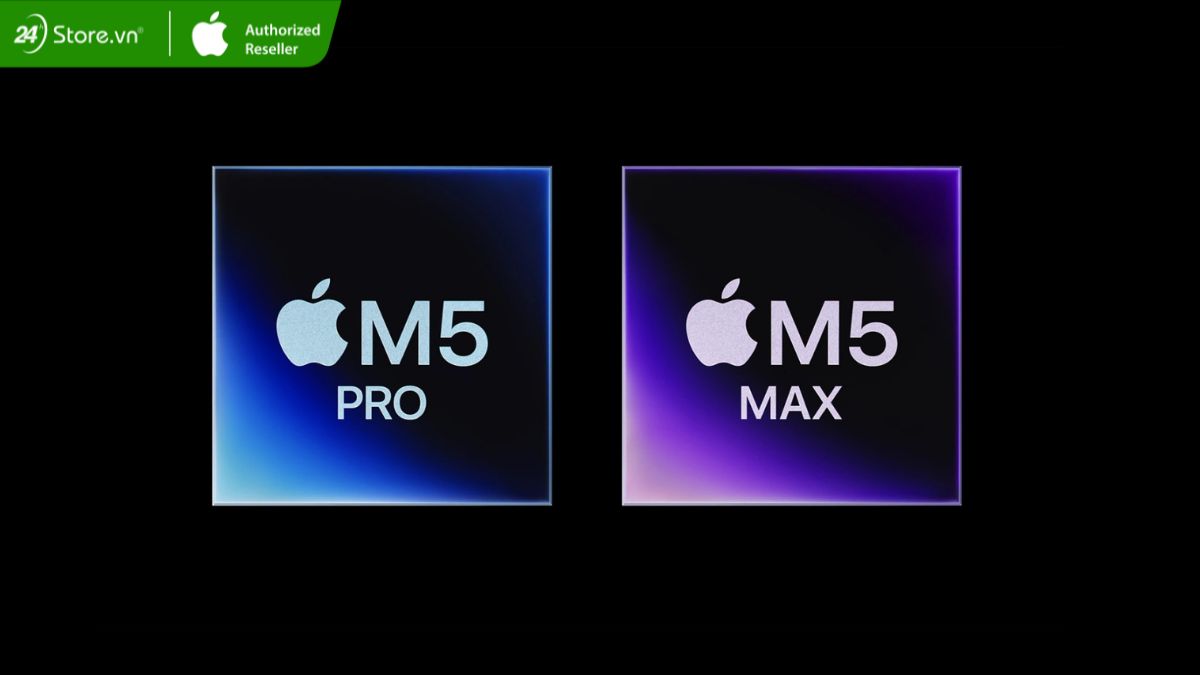 Sức mạnh xử lý AI và đồ họa chuyên sâu của chip M5 Pro và M5 Max