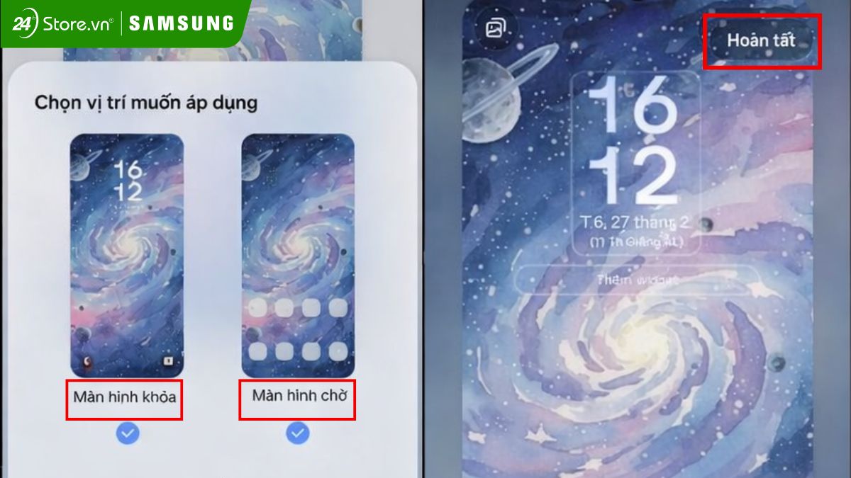 Cách tạo và đặt hình nền trên Galaxy S26 Series 3