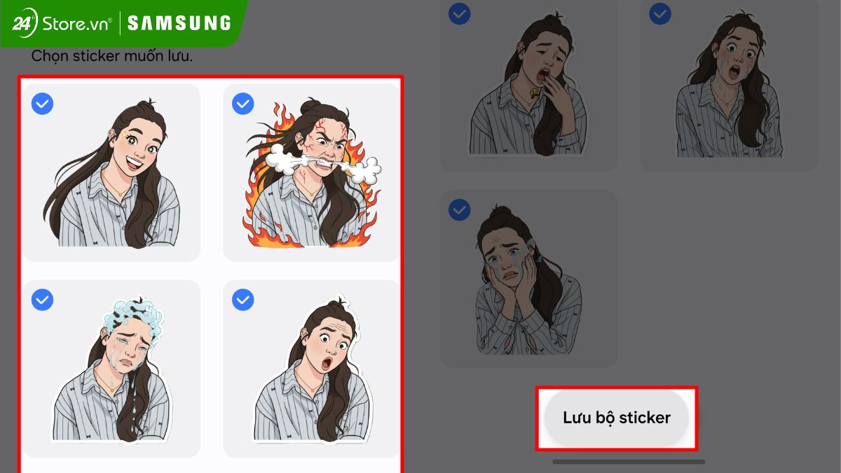 Tạo sticker cá nhân hóa với Creative Studio 5