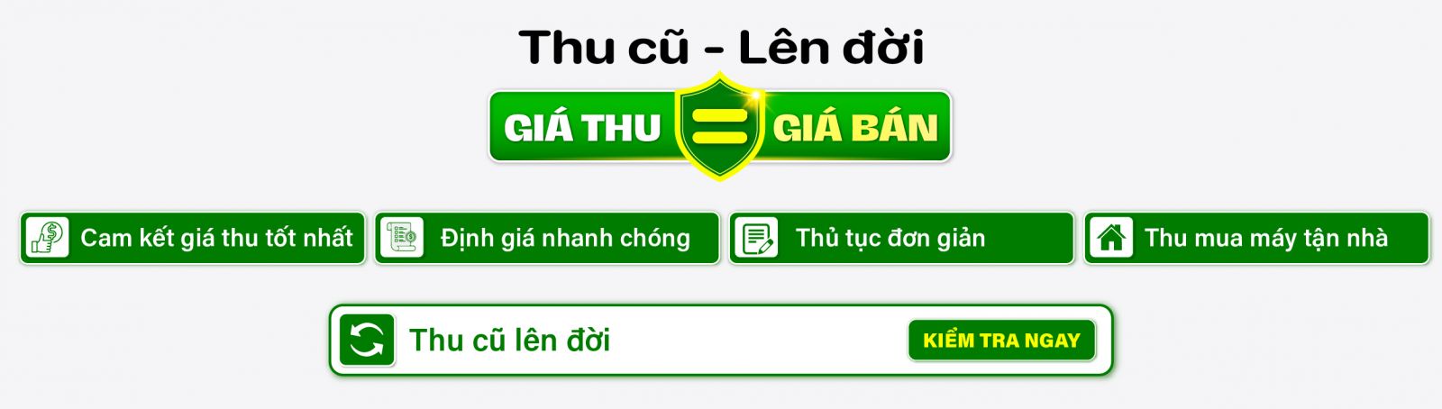 Thu cũ lên đời